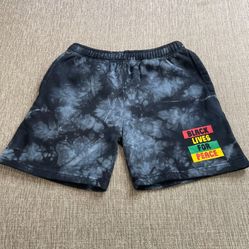 Cross Colours Black Lives For Peace Shorts