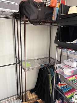 Clothes rack. Two levels high  $20
