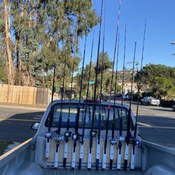 Portable Fishing Pole Holder Rack