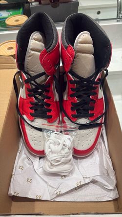 Air Jordan red black