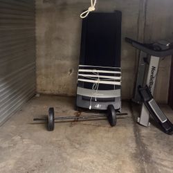 Selling Treadmill and Weights