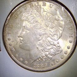 1889 Morgan Silver Dollar