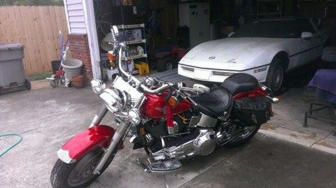92 Harley Davidson Fatboy garage kept ready to ride