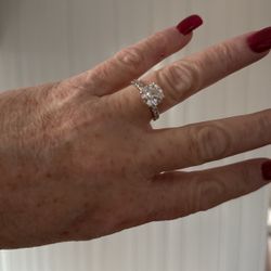 2+ Almost 3 Carat Diamond Ring Lab Grown