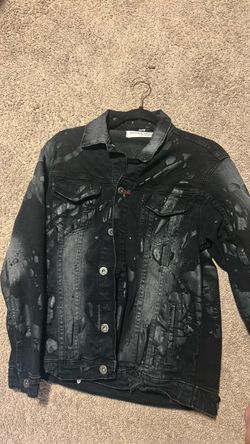 Evolution in Design Black Denim Jacket