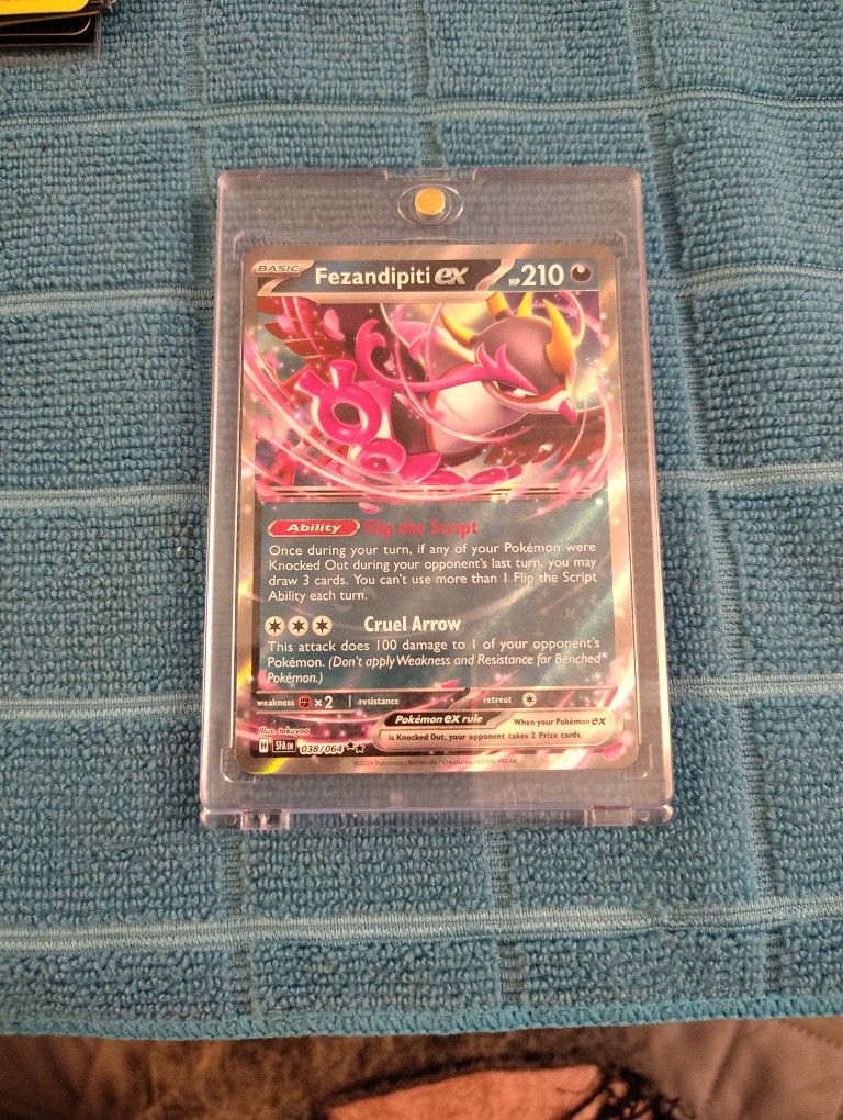 Pokemon Fezandipiti Ex 038/064