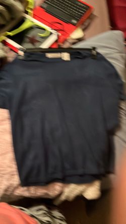 Navy Blue Short Sleeve Shirt and jacket set