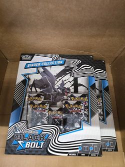 Pokémon Scarlet And Violet Black Bolt Binder Collection 