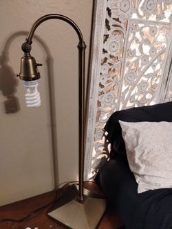 Floor Lamp Brass Vintage Style