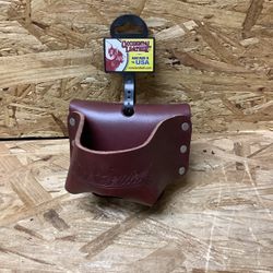 Occidental Belt worn, high mount Large Tape Holster made to fit the 35′ FatMax