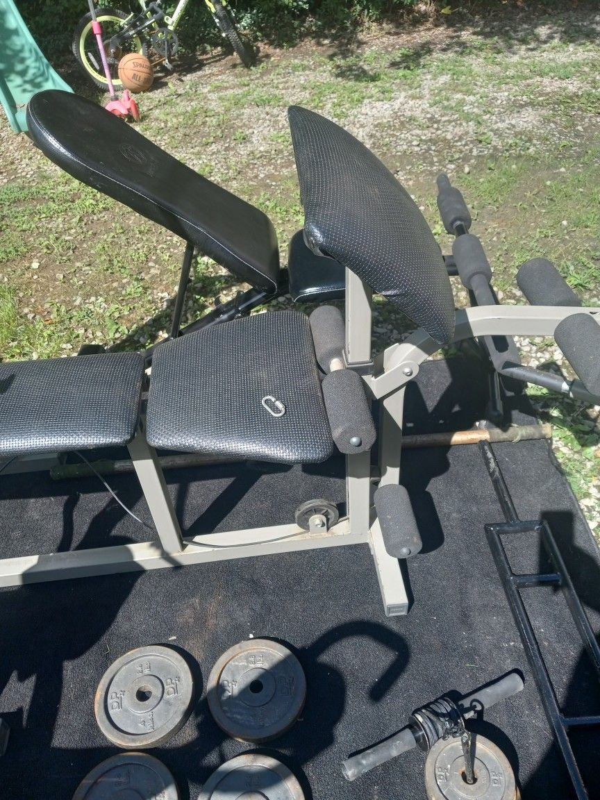 Complete Weight Set Ready To Go Can Deliver