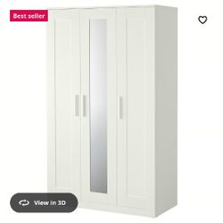 Wardrobe Three Doors IKEA Brimnes 46x74