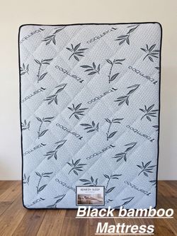 🌟Black bamboo mattresses all sizes available