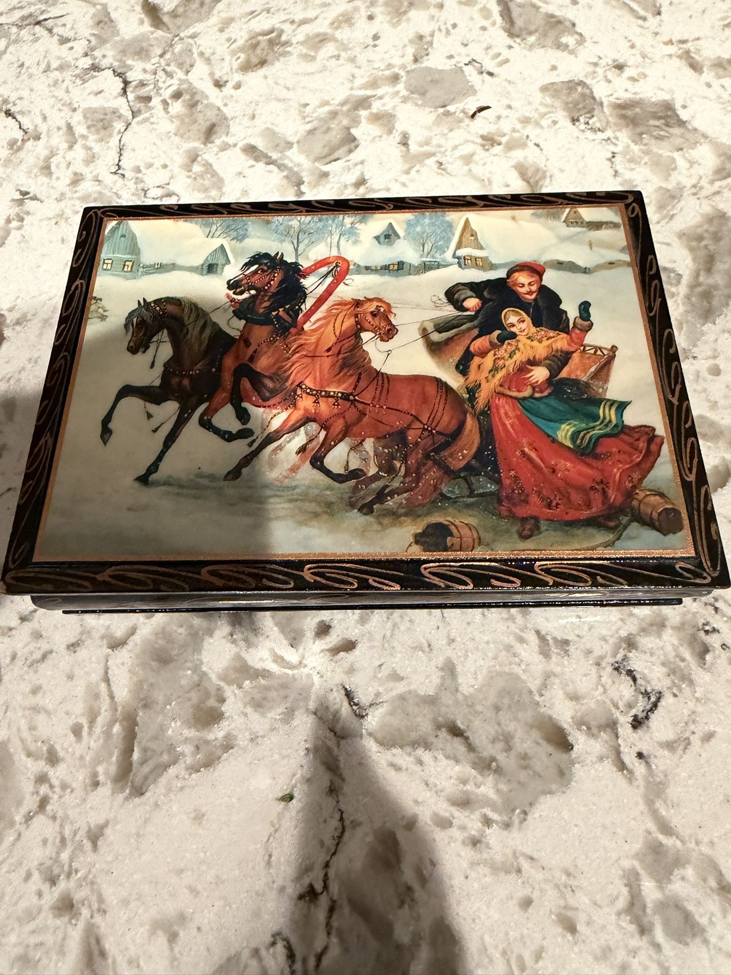 Russian Lacquer Box