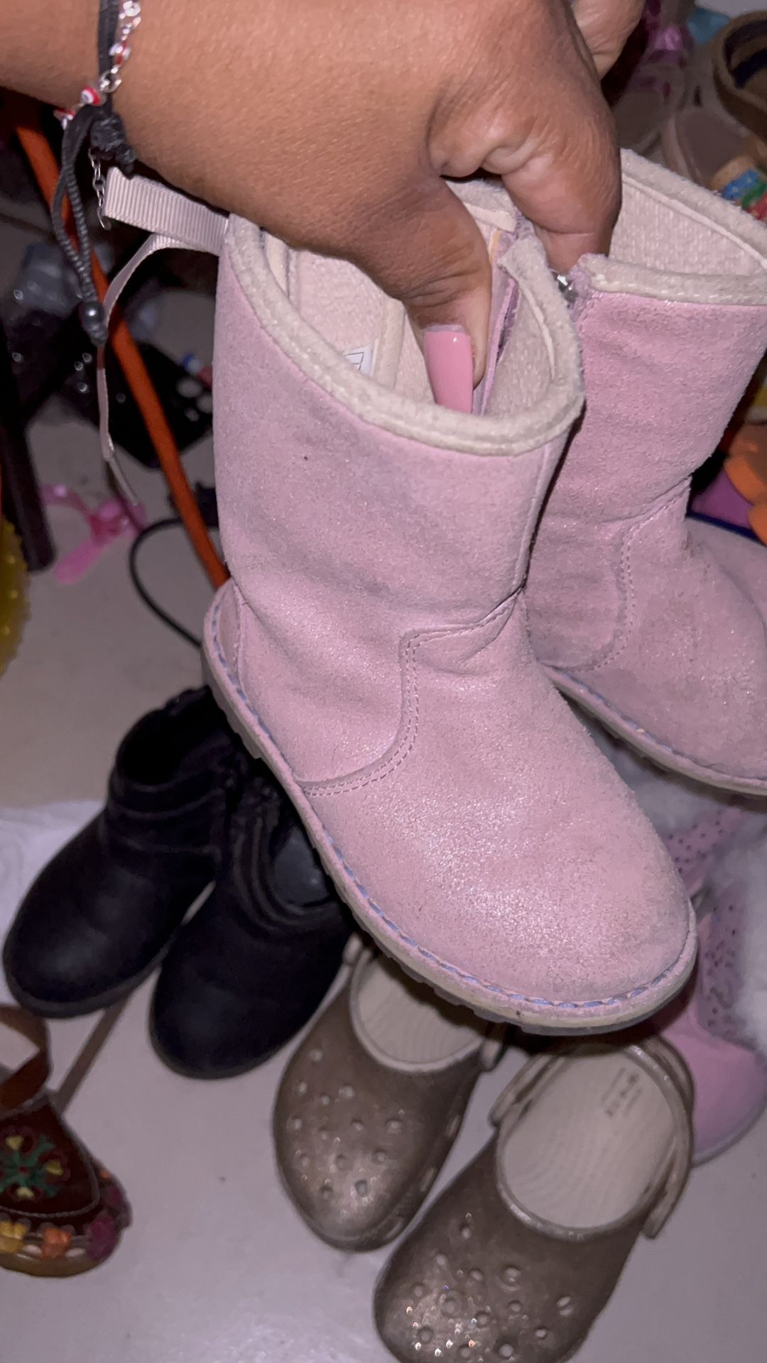 Uggs Boots Size 7 Crocs Size 7 Black Boots Size 7 Juicy Couture Boots Size 5c