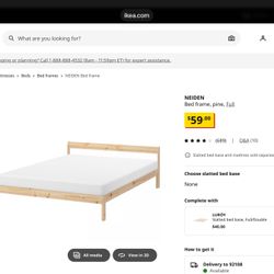 IKEA Full Size Bed
