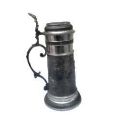 12" Vintage Stein by Enka Zinn 95%  Made in Germany