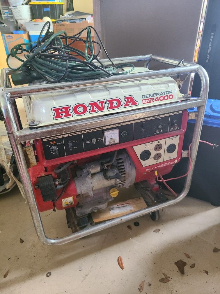 HONDA generator Ems 4000