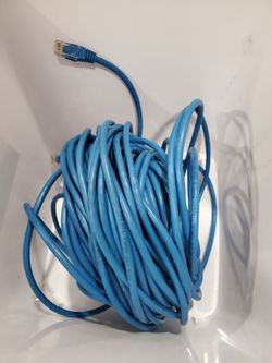 Category 6 (Cat6) UTP Ethernet patch cable with RJ45 connectors