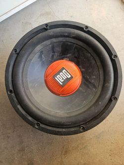 Dual "12" subwoofer