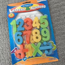 Numbers or Alphabet Letters Magnets
