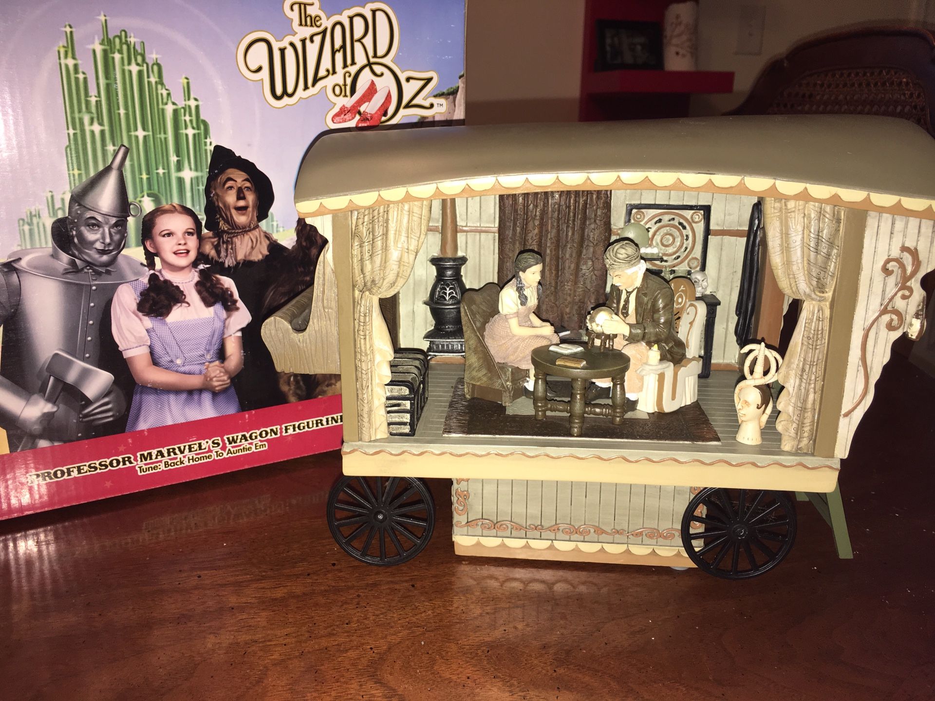 Wizard of Oz Professor Marvels Wagon music box