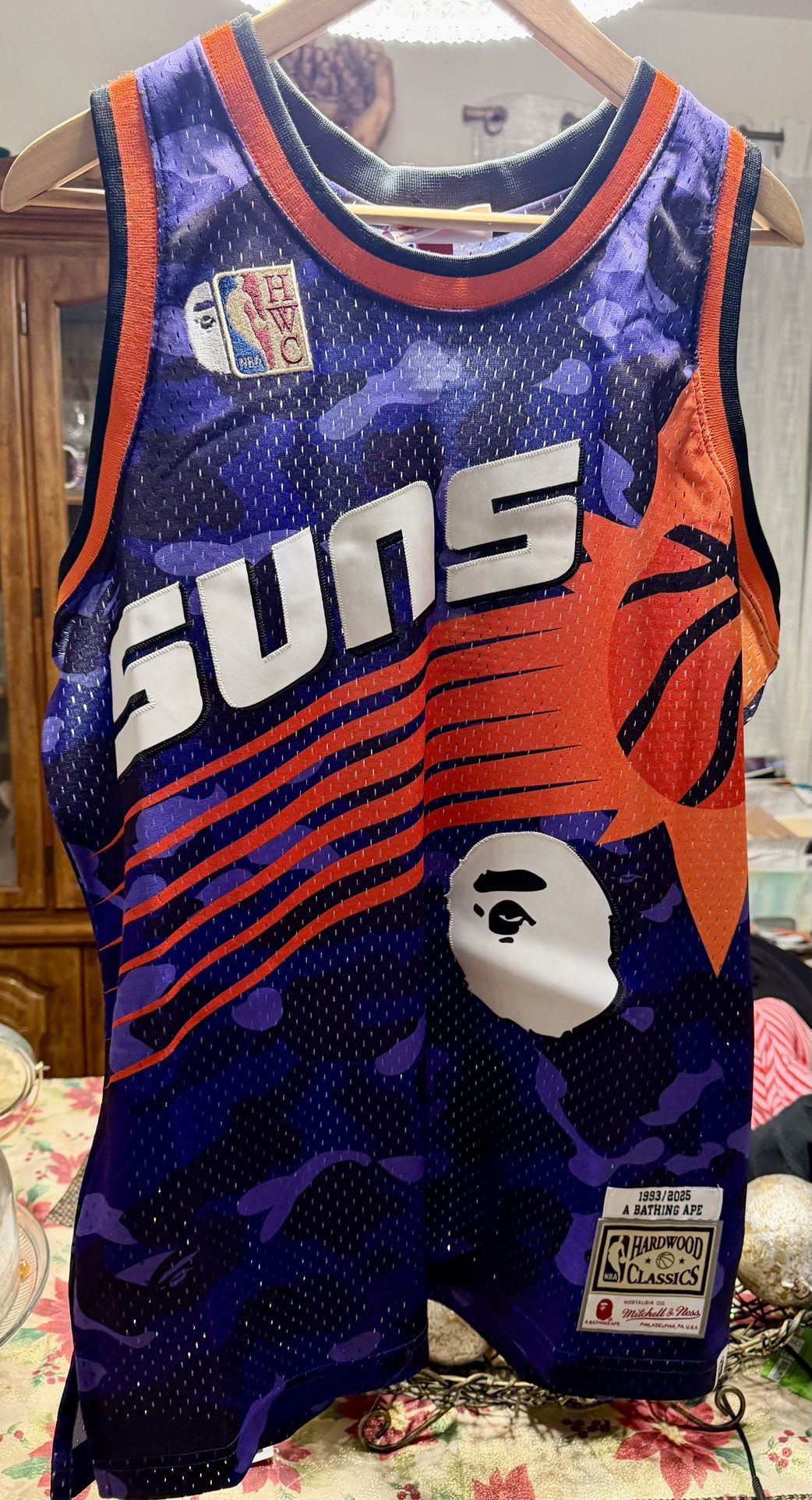 BAPE x Mitchell & Ness NBA Phoenix Suns Swingman Jersey