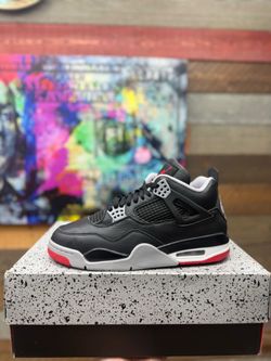 Jordan 4 Bred Reimagined Men's Size 9.5