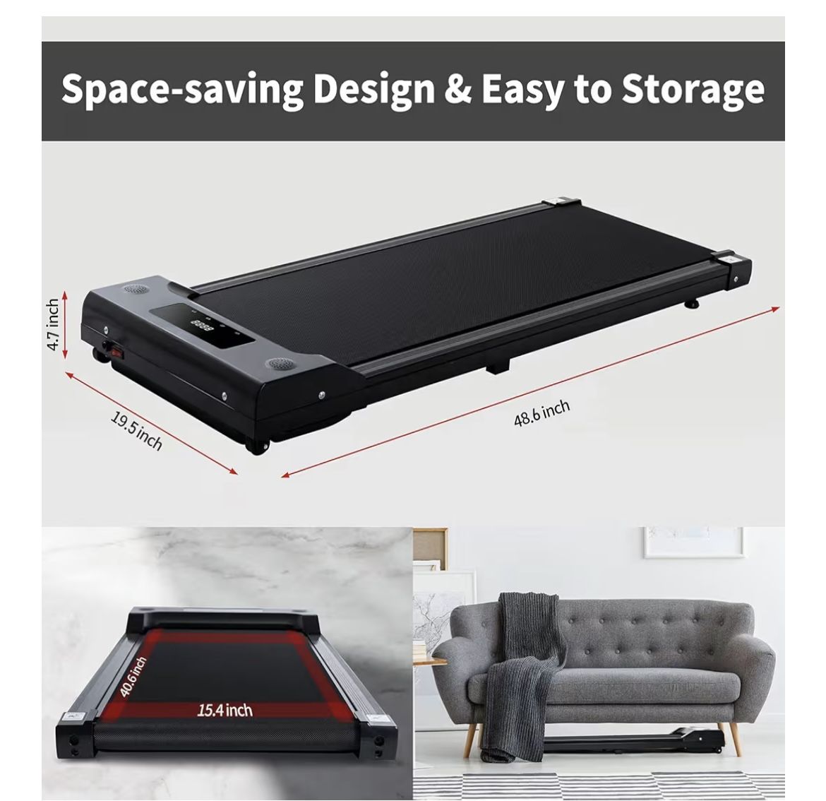 Walking Pad Under Desk Treadmill