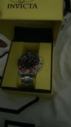 Sliver Invicta Watch 