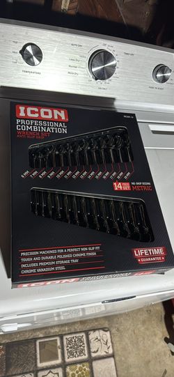 Icon Metric Anti Slip wrenches