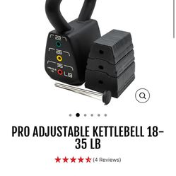 Pro Adjustable Kettlebell 