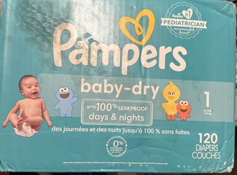 Pamper Size 1 120 Pcs