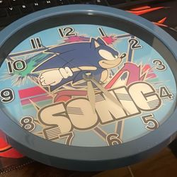 Sonic the Hedgehog Clock