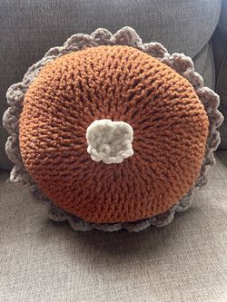 Handmade Crocheted Pillow