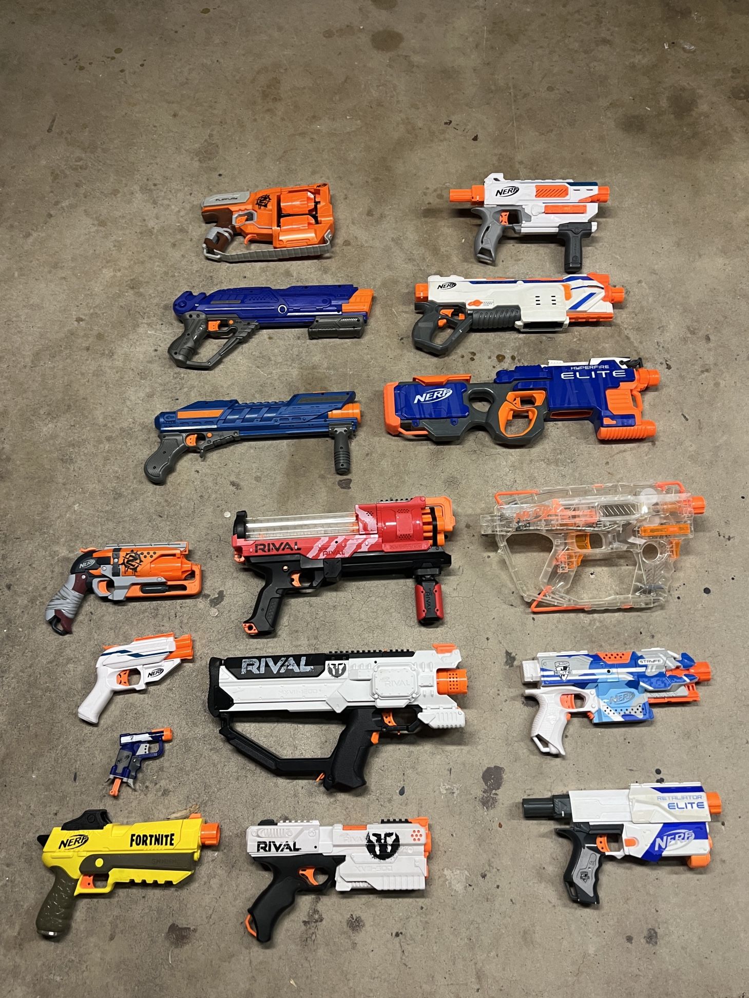 Nerf Gun Lot