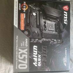 MSI AMD Motherboard MEG X570