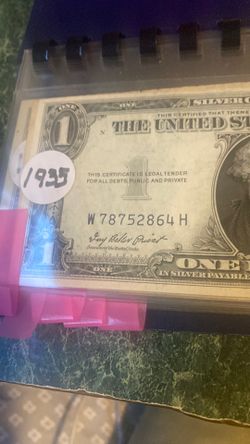 1935 US $1 Silver Certificate