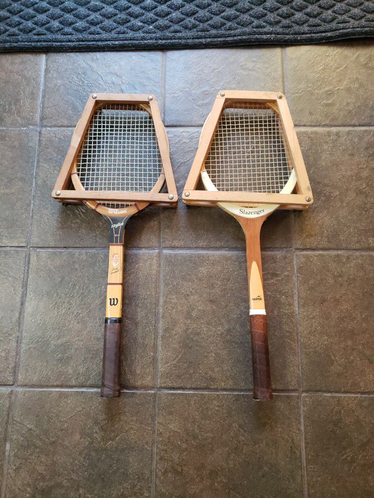 Vintage Tennis Rackets 