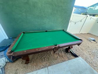 Full sized pool table