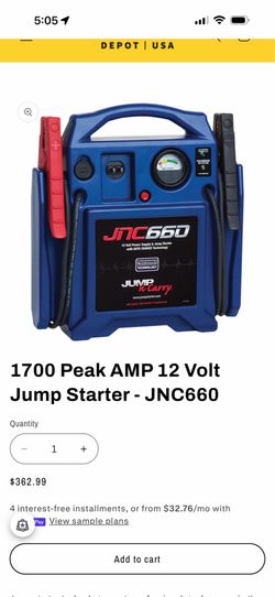Jump started