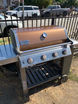 Webber propane gas grill