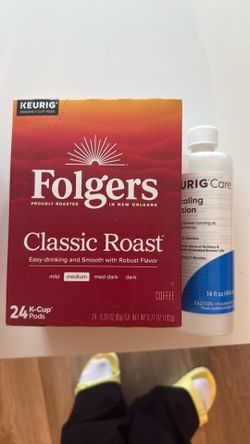 Keurig Flogers Classic Roast and Descaling Solution 414ml