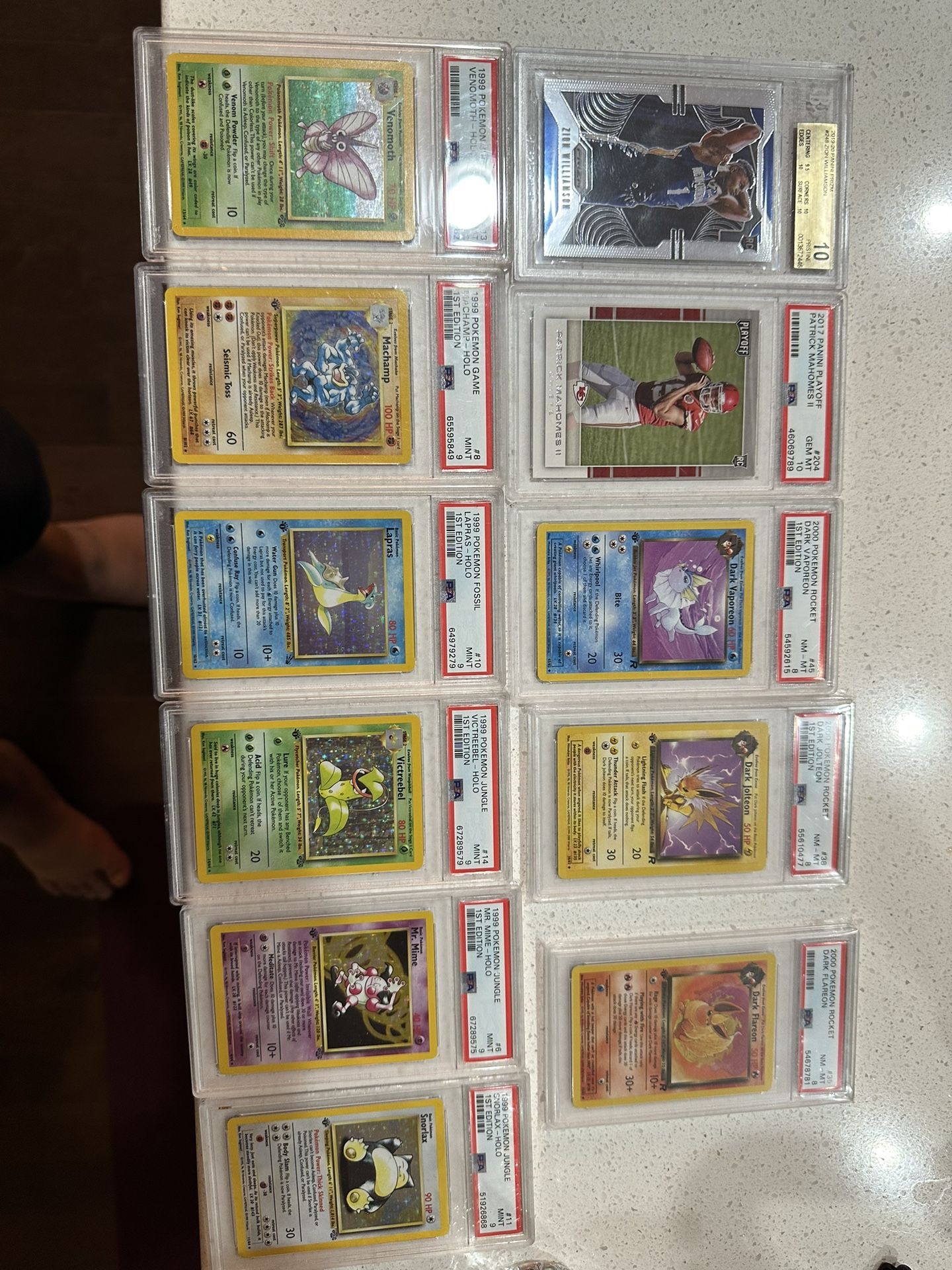 Graded First Edition Pokémon Cards