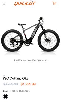(2) iGO Outland Oka E-Bike