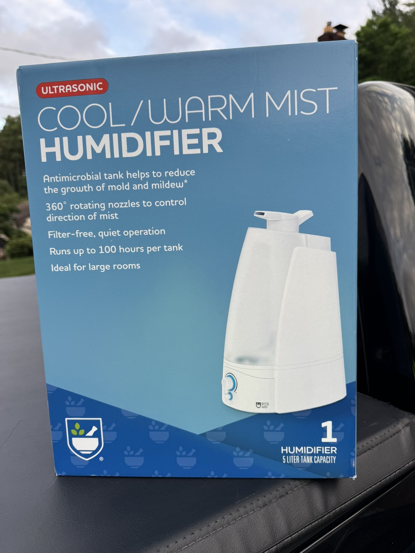 ULTRASONIC  COOL/WARM MIST  HUMIDIFIER