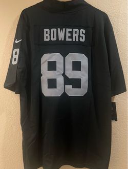 Brock Bowers #89 Las Vegas Raiders  Black / SilverJersey New  Size Large