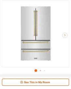 Zline fridge Autograph Edition