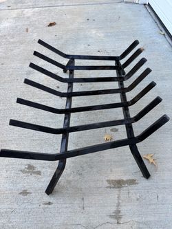 Heavy Duty Steel Fireplace Log Grate