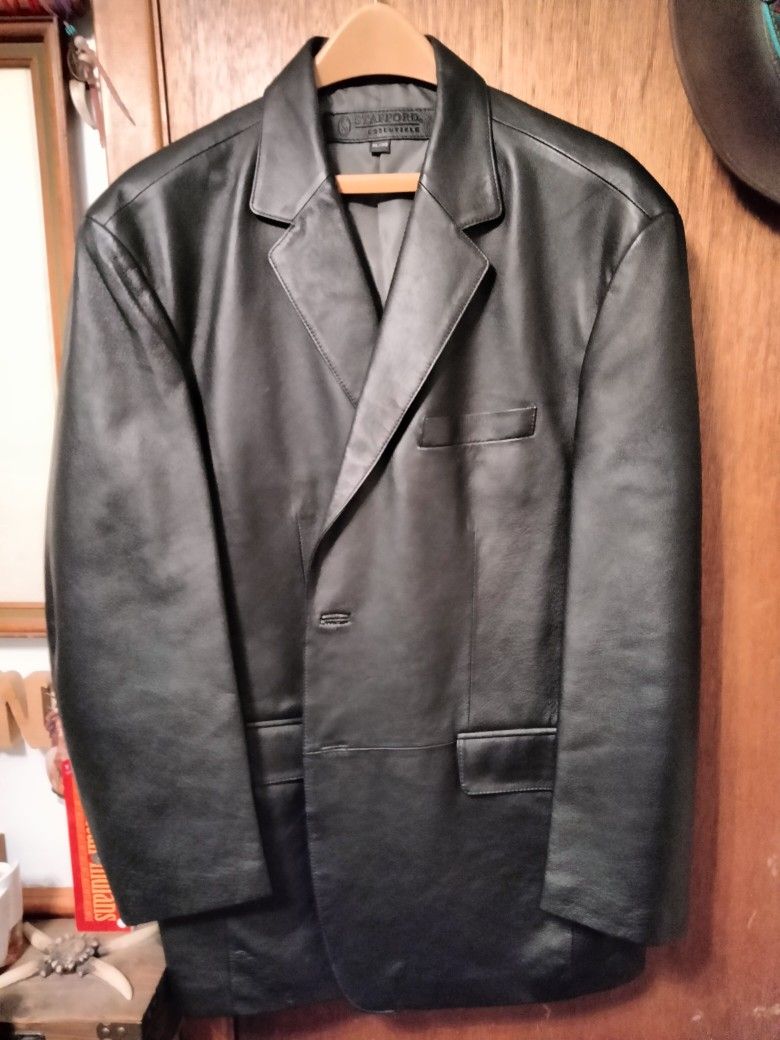 Leather Jacket Black